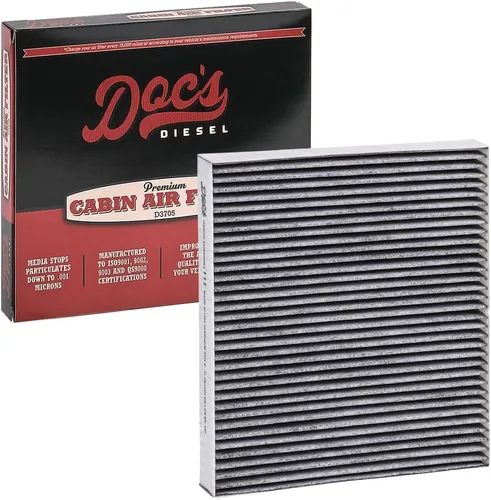 Vista 9 de Doc's Diesel Filtro de aire de cabina, se adapta a 6.7L Powerstroke Ford F