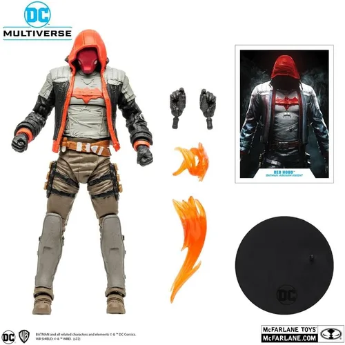 Vista 3 de McFarlane Juguetes - Figuras DC Gaming de 18 cm WV8 - Capucha Roja