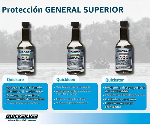 Vista 3 de Quicksilver Quickstor Tratamiento y Estabilizador de Combustible