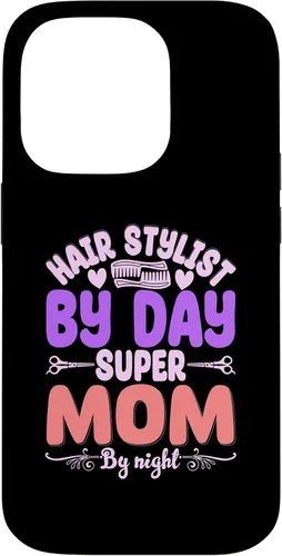 Vista 17 de Hair Stylists by Day Super Mom by Night Hair Stylist Case para iPhone 17
