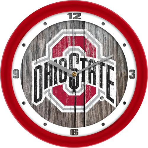 Vista 16 de SunTime Alabama Crimson Tide - Reloj de pared desgastado