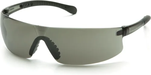 Vista 10 de Pyramex Provoq Safety Eyewear Blue Mirror Lens Black Temples
