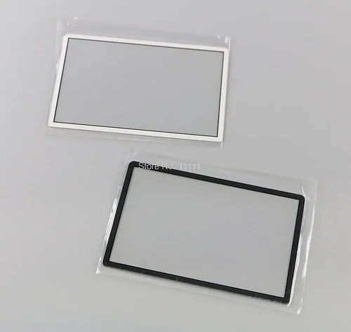 Vista 2 de Protector de pantalla LCD para consola 3DS, color blanco