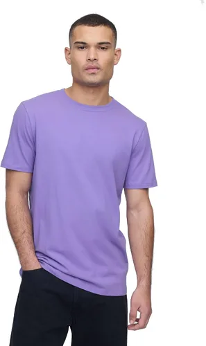 Vista 23 de Camiseta de cuello redondo Gap para hombre, mangas cortas, estilo casual Negro