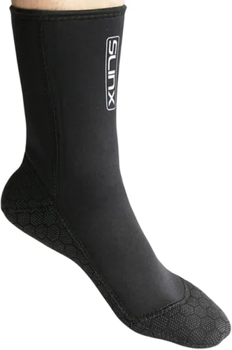 Vista 9 de Skyone Calcetines de neopreno con aleta de agua para buceo, 0.118 pulgadas para mujeres y hombres, calcetines térmicos de playa antideslizantes