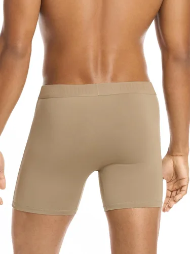 Vista 4 de PUMA Paquete de 5 calzoncillos tipo bóxer Performance para hombre Oliva/Azul/Negro