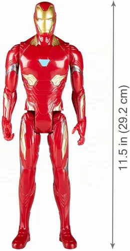 Vista 2 de Marvel Avengers Infinity War Iron Man - Figura de la serie Titan Hero de 12 pulgadas - Power FX Port