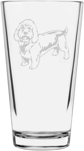 Vista 212 de Podenco Canario - Vaso de pinta de 16 onzas con temática de perro personalizado