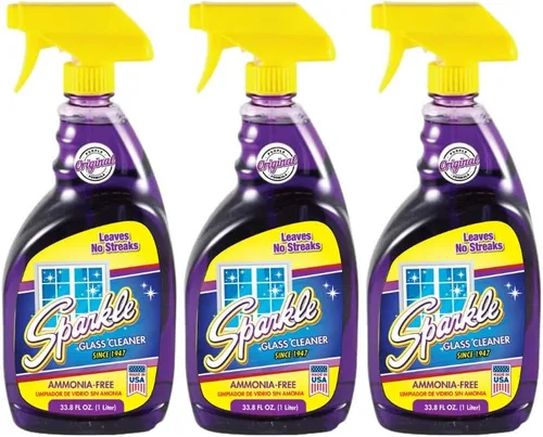 Vista 13 de Sparkle Limpiador de vidrio, sin amoníaco, 33.8 onzas (paquete de 1)