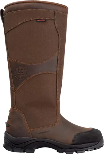 Vista 2 de GOODVILLE PreyMaster - Botas de caza impermeables para hombre con cremallera, resistentes a pinchazos y antideslizantes, hasta la rodilla, zapatos