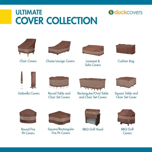 Vista 10 de Cobertor para barbacoas Duck Covers Ultimate., Marrón
