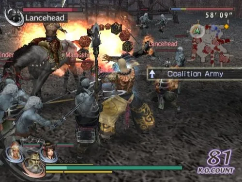 Vista 3 de Warriors Orochi 2 - PlayStation 2