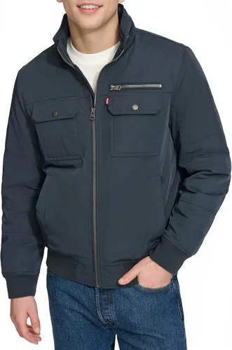 Vista 10 de Levi's para hombres Bombardero Utilitario con cuello de pie para hombre Levi's