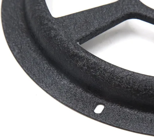 Vista 2 de uxcell 8 pulgadas de diámetro de hierro negro coche vehículo altavoz subwoofer parrilla protector protector