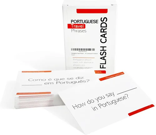 Vista 5 de Pat's Flash Cards Paquete de 150 frases esenciales en portugués