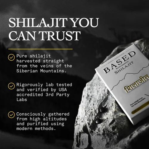 Vista 2 de Shilajit basado Tabletas puras de Shilajit con máxima potencia, energía y apoyo inmunológico para hombres y mujeres Ricas en ácido fúlvico y más