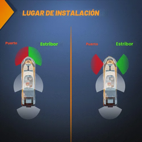 Vista 8 de Nilight - Luz de navegación para barco, 2 unidades, 8 LED, luces de lazo rojo y verde Luz de navegación 8LED- 2 piezas