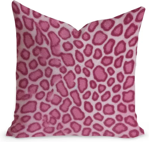 Vista 30 de Funda de cojín decorativa con estampado de guepardo verde peridoto para sofá, funda de almohada verde crema con estampado de leopardo con A-16