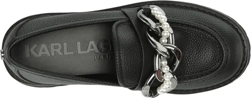 Vista 5 de Karl Lagerfeld Paris Mocasines planos con adornos para mujer