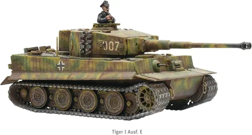 Vista 3 de Warlord Games Tiger I Ausf. E - 1:56 / 1.102 in - Kit de tanque de plástico a escala del ejército alemán para Bolt Action altamente detallado