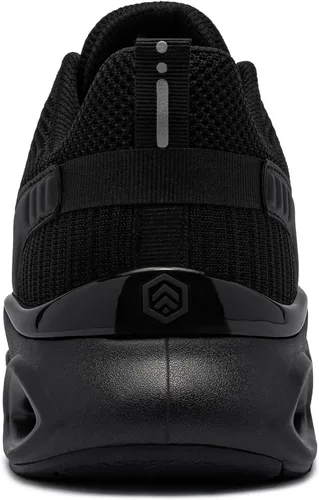 Vista 3 de LARNMERN Zapatos de punta de acero para hombres y mujeres, ligeros, cómodos, Snkeakers, transpirables, zapatos de trabajo indestructibles