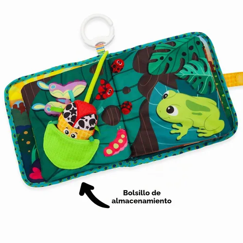 Vista 4 de Lamaze Libro suave para bebés Bitty Bug