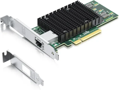 Vista 16 de Tarjeta de red NIC PCI-E SFP+ NIC de 10 Gb, con chipset Broadcom 57810S, puerto SFP+ dual, adaptador LAN Ethernet PCI-E X 8/X16 compatible