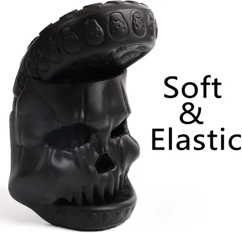 Vista 7 de Sandalias de calavera para hombres y mujeres, sandalias deportivas antideslizantes con nubes, sandalias de punta abierta, cómodas, para playa