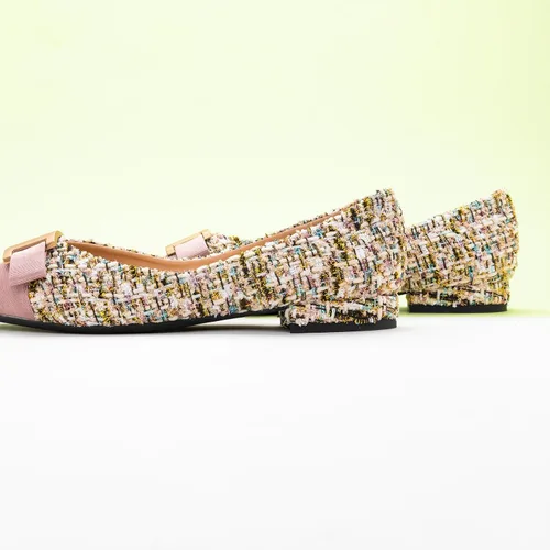 Vista 3 de C.Paravano Zapatos planos para mujer I Flat para mujer de cuero I puntiagudo I zapatos planos de ballet para mujer I Slip on Dressy Flats