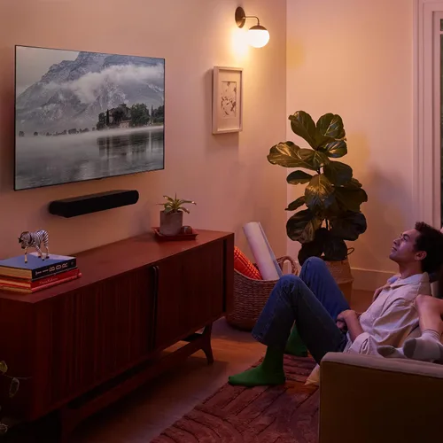 Vista 7 de Sonos Ray - Barra de sonido compacta para TV y música, color negro