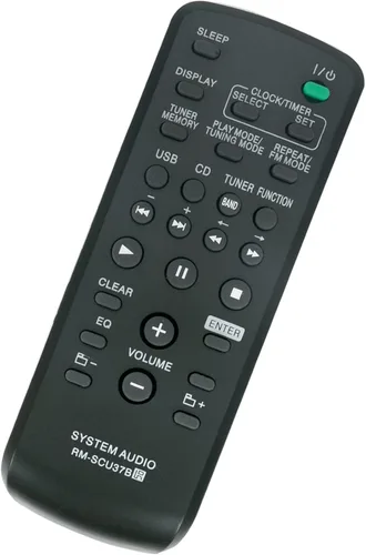 Vista 5 de RM-SCU37B Reemplazo de control remoto para Sony Mini HI-FI Component System