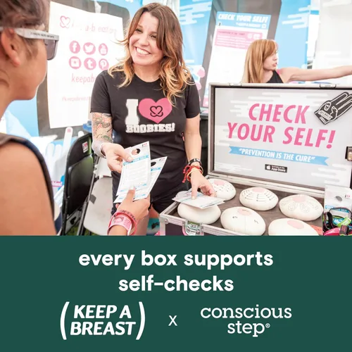 Vista 4 de Conscious Step Calcetines tobilleros de algodón orgánico de comercio justo para mujer, cada par ayuda a apoyar a nuestros socios sin fines de lucro