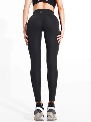 Vista 24 de Neleus calzas de yoga para mujer con bolsillo y cintura alta, para correr, con control de barriga