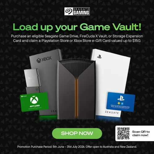 Vista 2 de Seagate Game Drive PS4/PS5, 5TB, Disco duro externo portátil, 2.5 pulgadas, USB 3.0, blanco, LED azul, Plug and Play, Modelo: STLV5000200