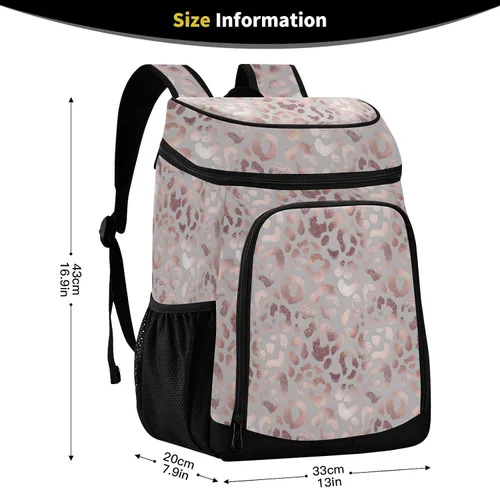 Vista 2 de Cooler Backpack Insulated Waterproof Leak Proof Beach Cooler Bag Lightweight Lunch Picnic Camping Backpack Cooler for Men and Women