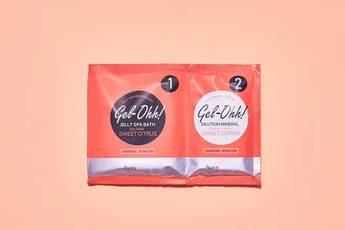 Vista 3 de AvryBeauty Gel-Ohh Jelly Spa Bath paquete de 3, Citrus Fresh, aroma cítrico, vitamina C, pedicura de gelatina, servicios de salón, pedicura