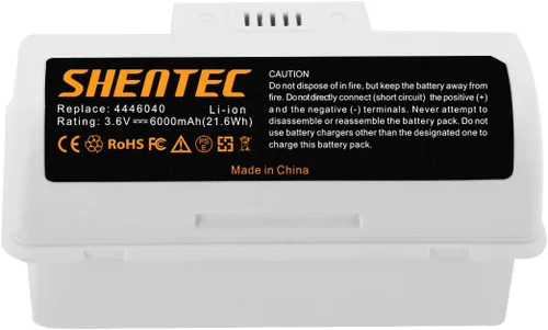 Vista 2 de Shentec Batería de 6000mAh 3.6V compatible con iRobot Braava Jet 240