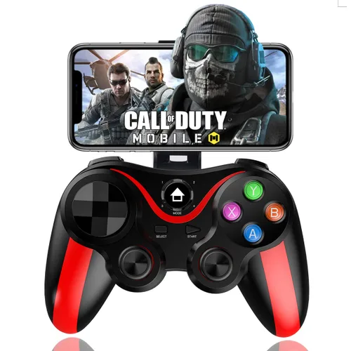Vista 8 de arVin Wireless Game Controller for iOS & Android, Bluetooth Gamepad Joystick with Phone Holder for iPhone 15/14/13/12, Samsung Galaxy S22/S21/S20