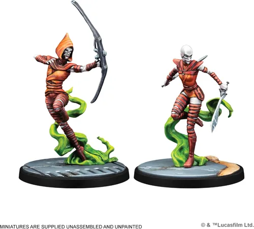Vista 5 de Star Wars Shatterpoint Witches of Dathomir SQUAD PACK - Juego de miniaturas de mesa, juego de estrategia para niños y adultos, a partir de 14 años
