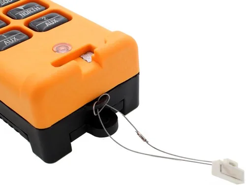 Vista 8 de Transmisor y receptor industriales de control remoto inalámbrico de radio de grúa de elevación de 10 teclas (AC110V)