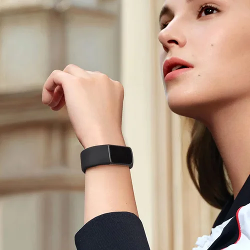 Vista 5 de Meliya Correa compatible con Fitbit Charge 6 Bands/Fitbit Charge 5 Bandas Mujeres Hombres, Silicona Suave Ajustable Impermeable Deportiva Correa