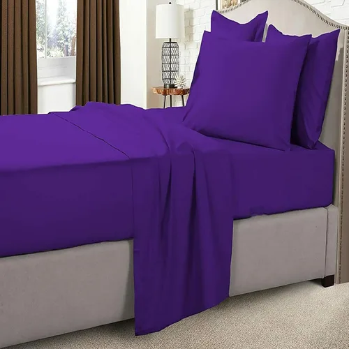 Vista 3 de Luxurious 600 Thread Count Full Size 8 Piece Bed in a Bag (with 500GSM Comforter, 26" Deep Pocket Sheet Set and Bedskirt) 100% Egyptian Cotton