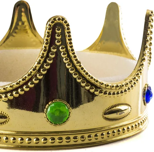 Vista 5 de Tigerdoe Kings Crown - Corona de rey real y corona de princesa - Accesorios de disfraz de reina