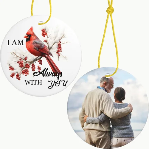 Vista 20 de Adornos personalizados para la primera Navidad del bebé, adornos colgantes de cerámica con foto de bebé, regalo de recuerdo para bebé recién nacido