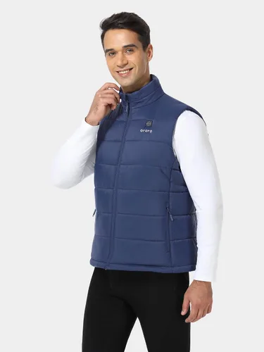 Vista 6 de ORORO - Chaleco térmico ligero con batería, para hombre