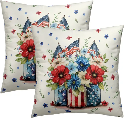 Vista 12 de Giwawa Juego de 2 fundas de almohada de calabaza otoñal de 16 x 16 pulgadas, fundas de cojín de algodón de madera de girasol para sofá, patio