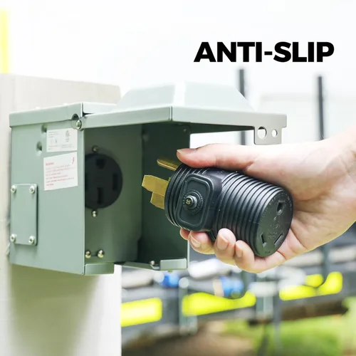 Vista 5 de RVGUARD - Enchufe Adaptador de 50 Amperios a 30 Amperios con Protección contra Sobrecarga