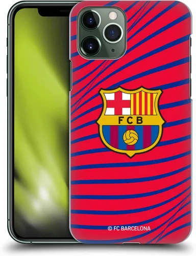 Vista 11 de Head Case Designs Funda rígida con licencia oficial del FC Barcelona Barca Crest Graphics compatible con Apple iPhone 11 Pro
