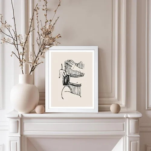 Vista 61 de Poster Master Faces Poster - Retro Women Print - Portrait Art - Sketch Illustration - Abstract Artwork - Woman Design - Chic Boho Design - Great