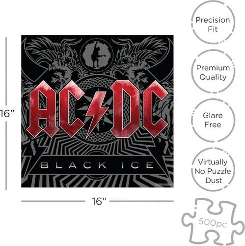 Vista 2 de AC/DC Black Ice (rompecabezas de 500 piezas)